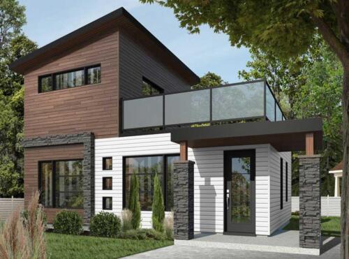 contemporary house design plan