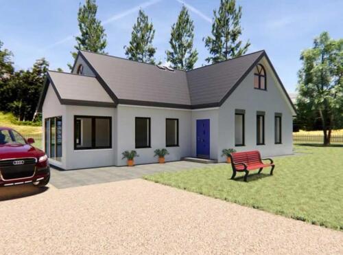 modern dormer bungalow design